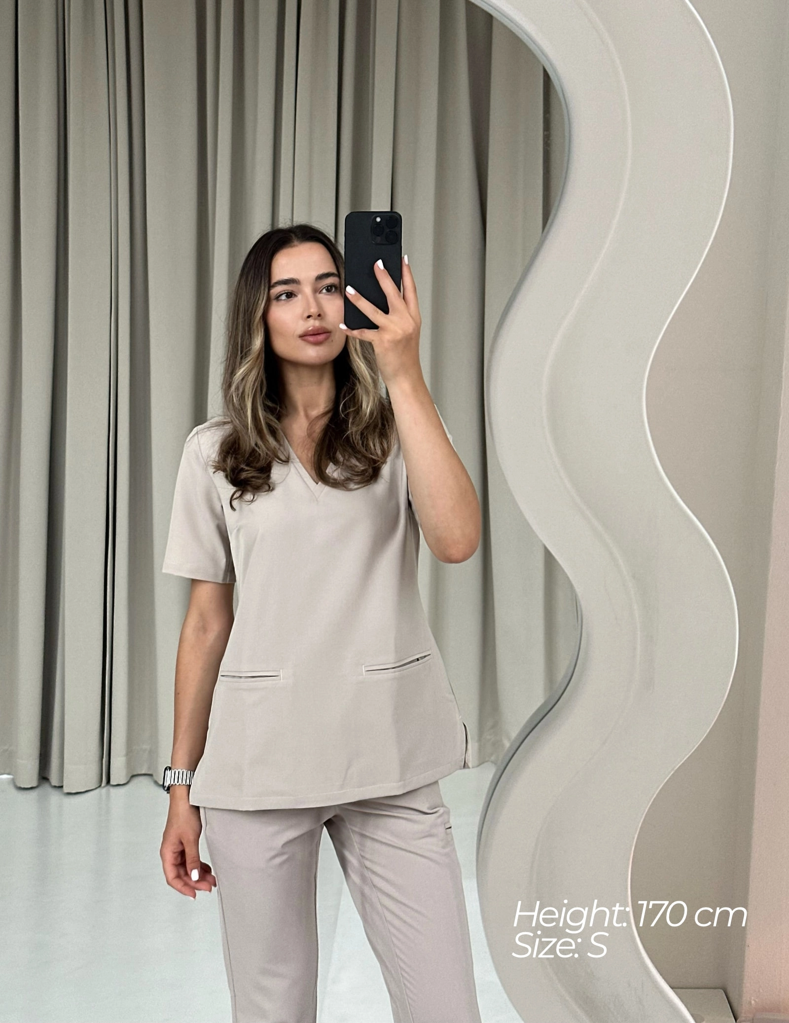 Bluza Medyczna Casy- COCONUT