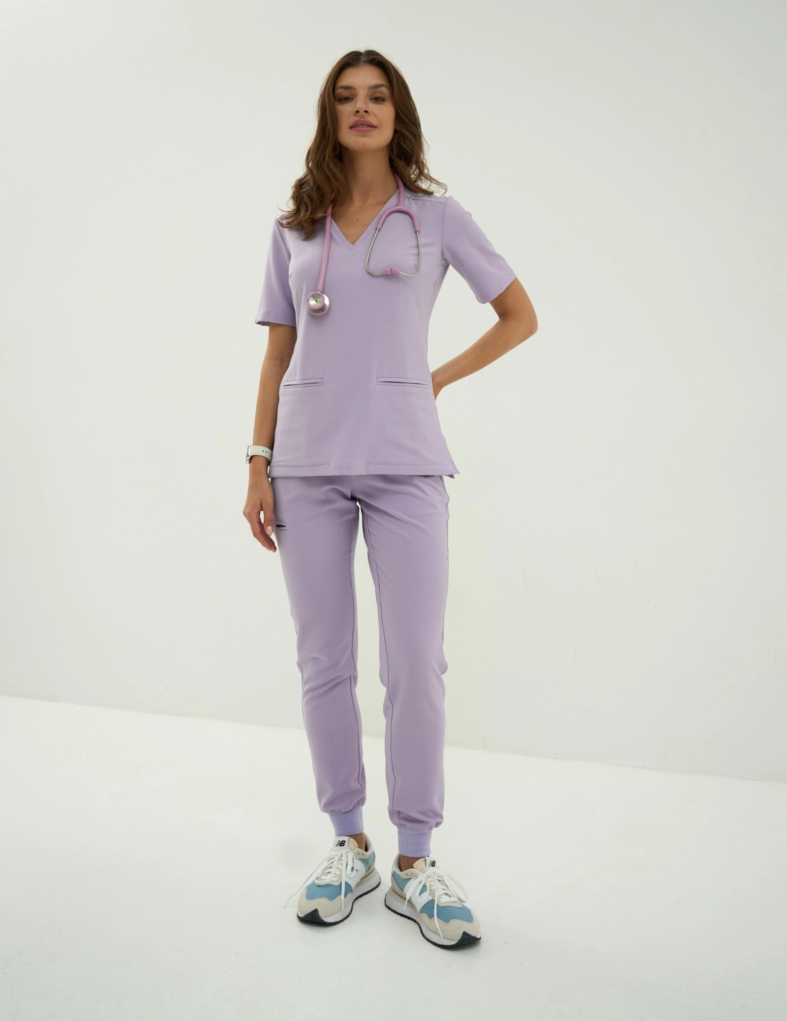 Spodnie Joggery Damskie - PURPLE HEATHER Spodnie Joggery Damskie - PURPLE HEATHER