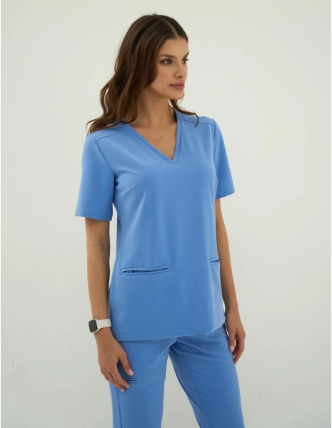 Bluza Medyczna Casy - MARINA BLUE