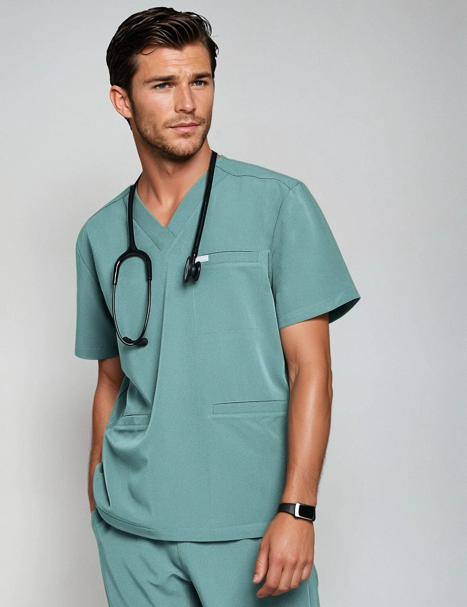 Bluza Medyczna Birbal - DUSTY GREEN Bluza Medyczna Birbal - DUSTY GREEN