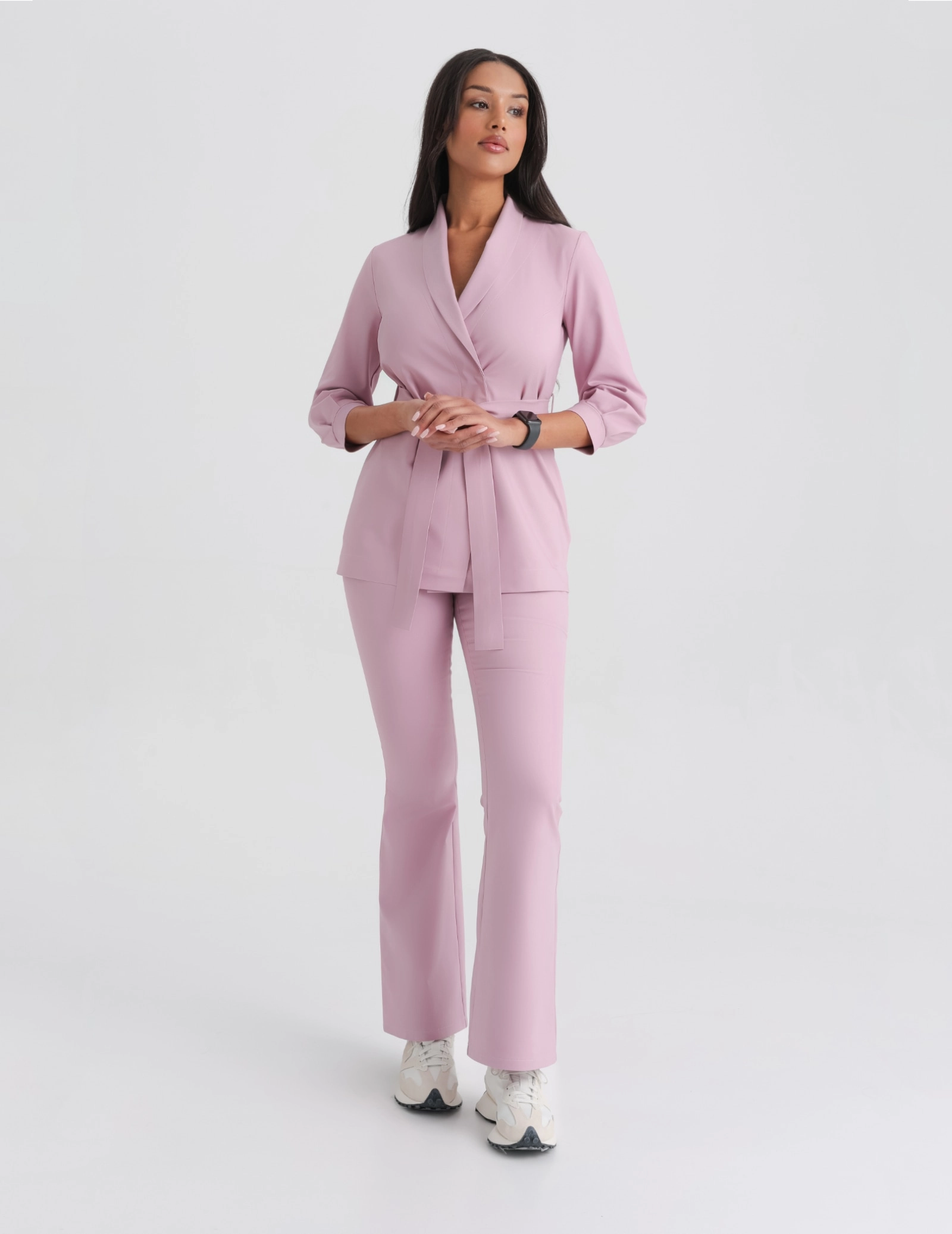 Tunika Medyczna Lily - French Pink