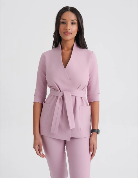 Tunika Medyczna Zoya - FRENCH PINK