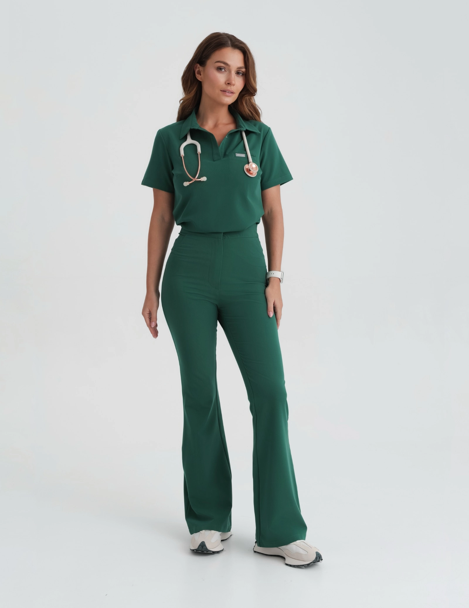 Bluza Medyczna Polo - Eden Green