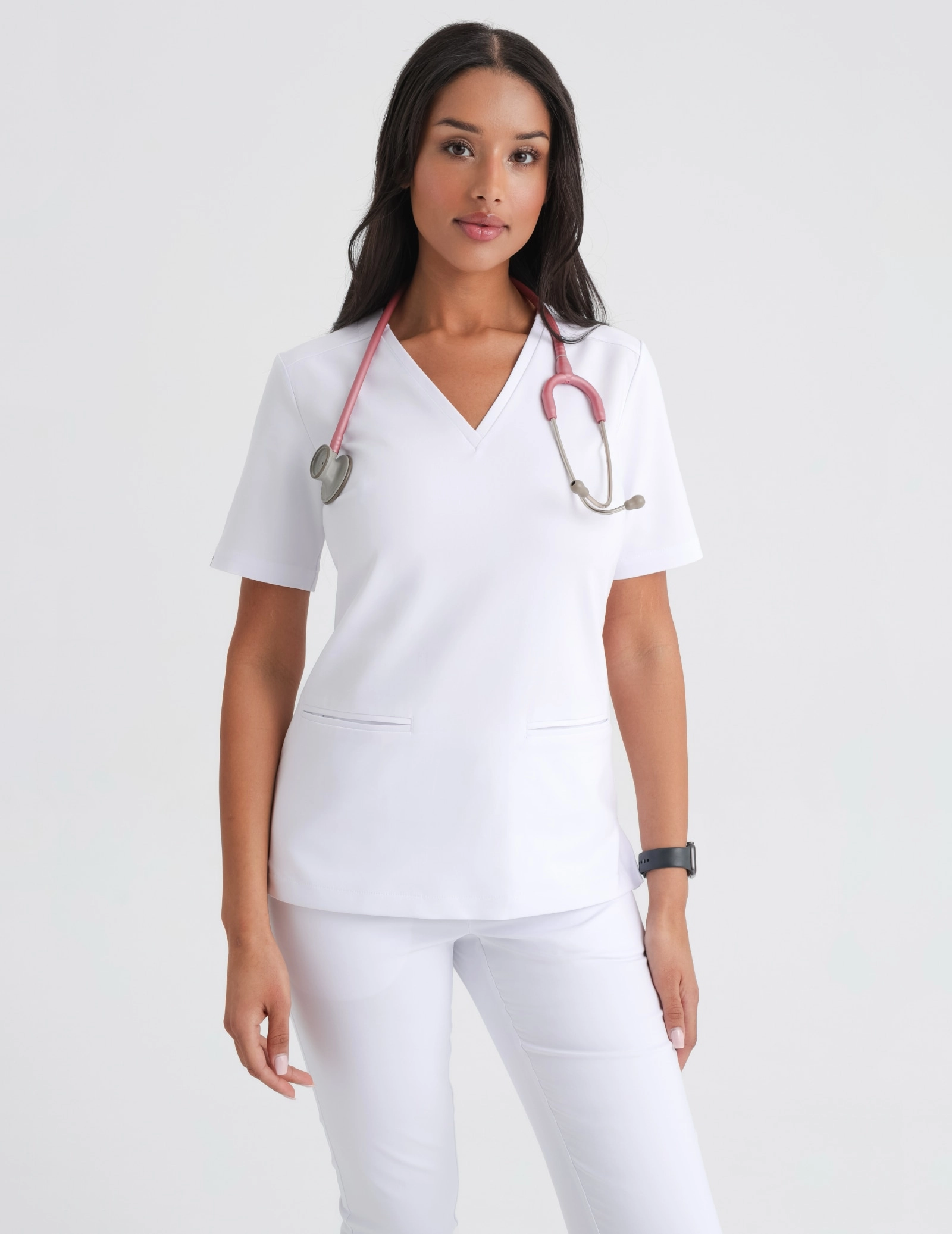 Bluza Medyczna Casy - WHITE