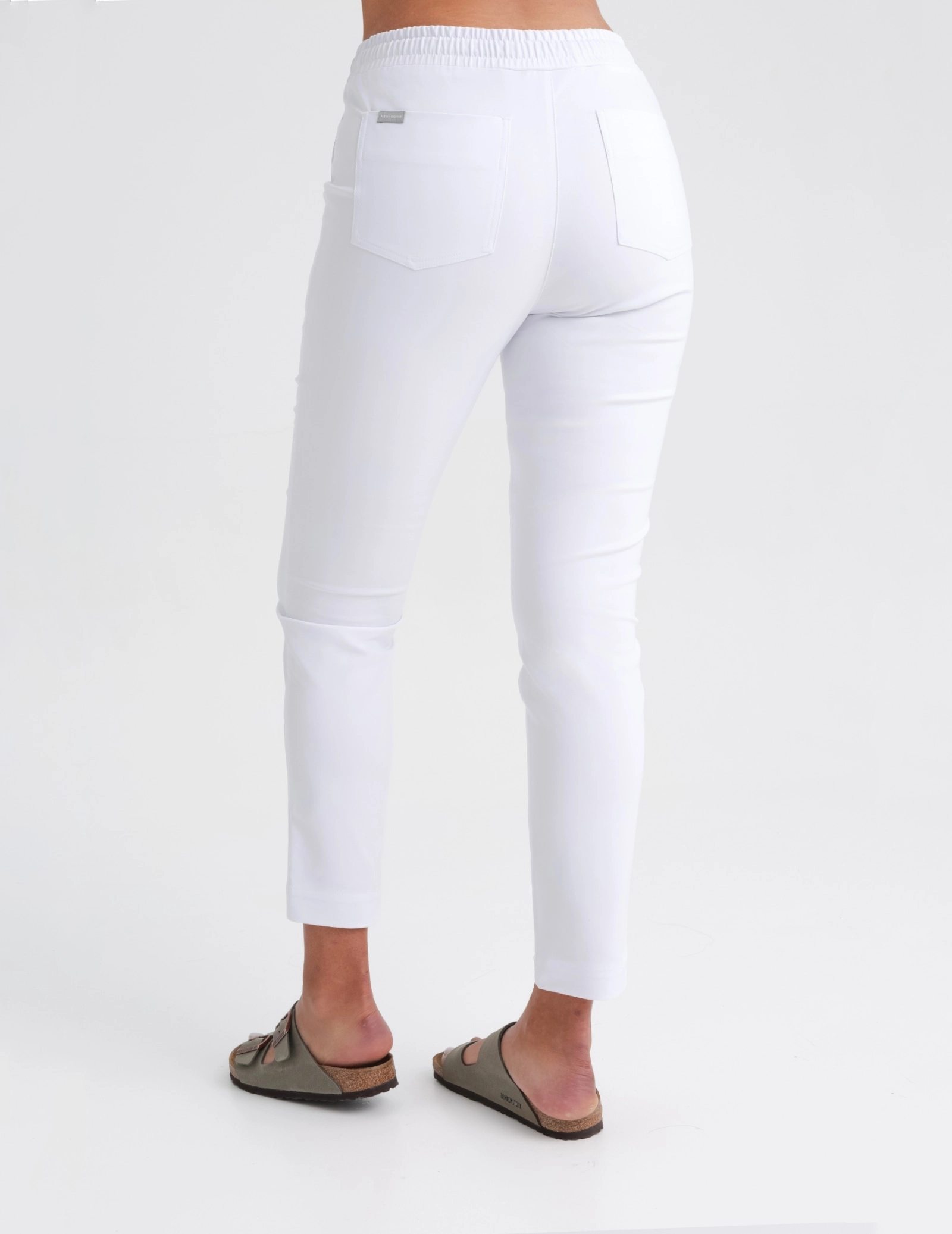 Spodnie Damskie Basic - White