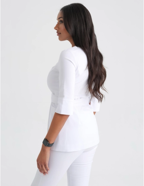 Bluza medyczna wiązana...