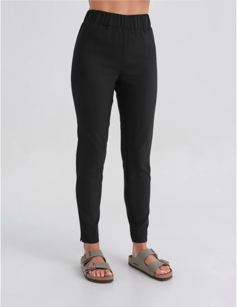 Spodnie Damskie Slim Fit - True Black