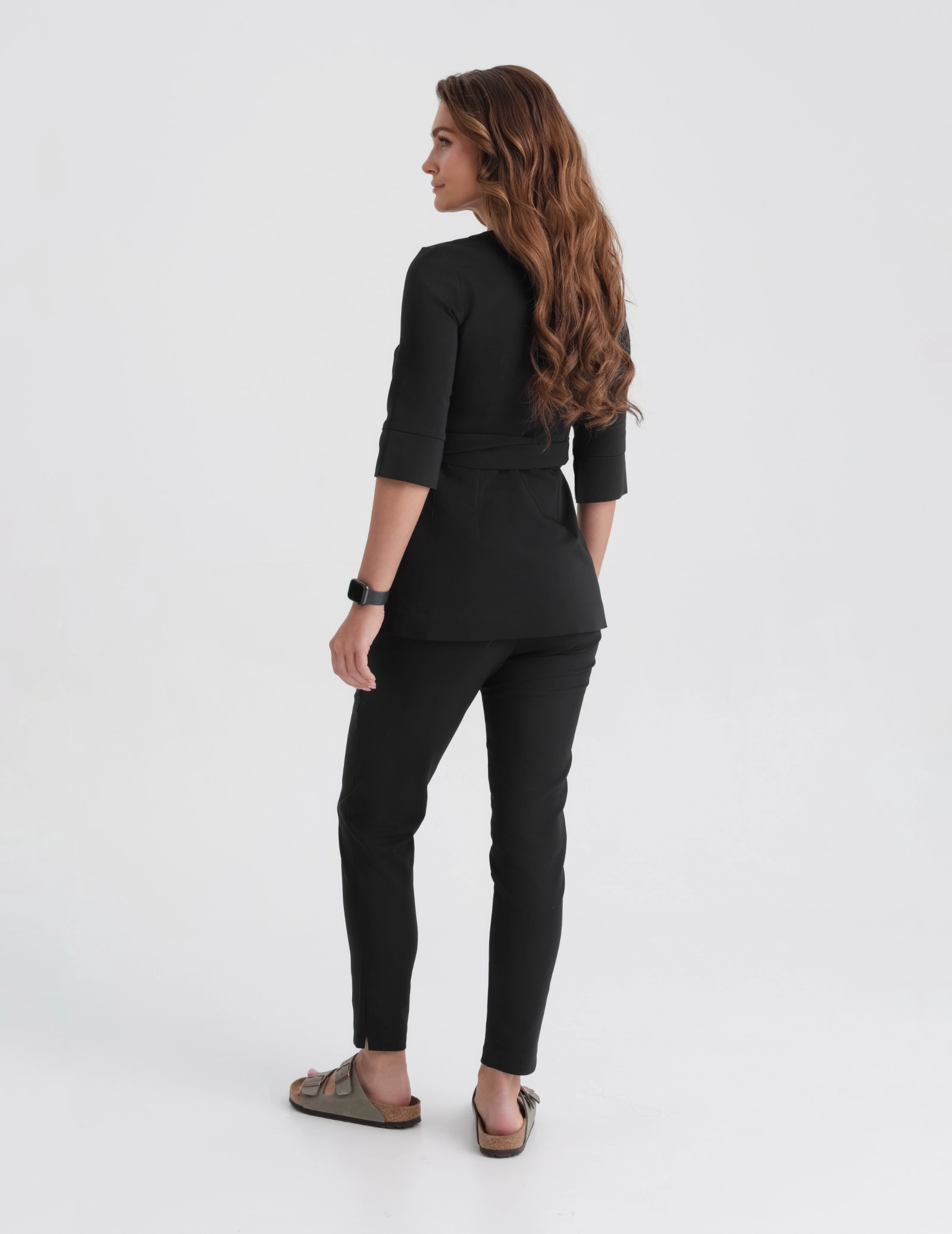 Spodnie Damskie Slim Fit - True Black