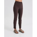Spodnie Damskie Slim Fit - ESPRESSO