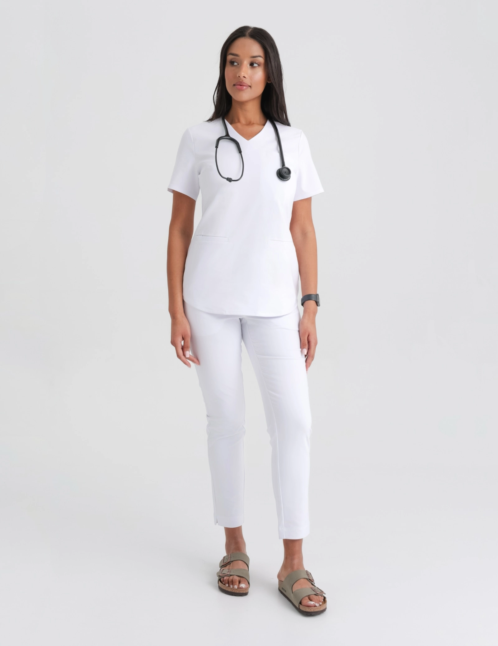Bluza Medyczna Grace - WHITE