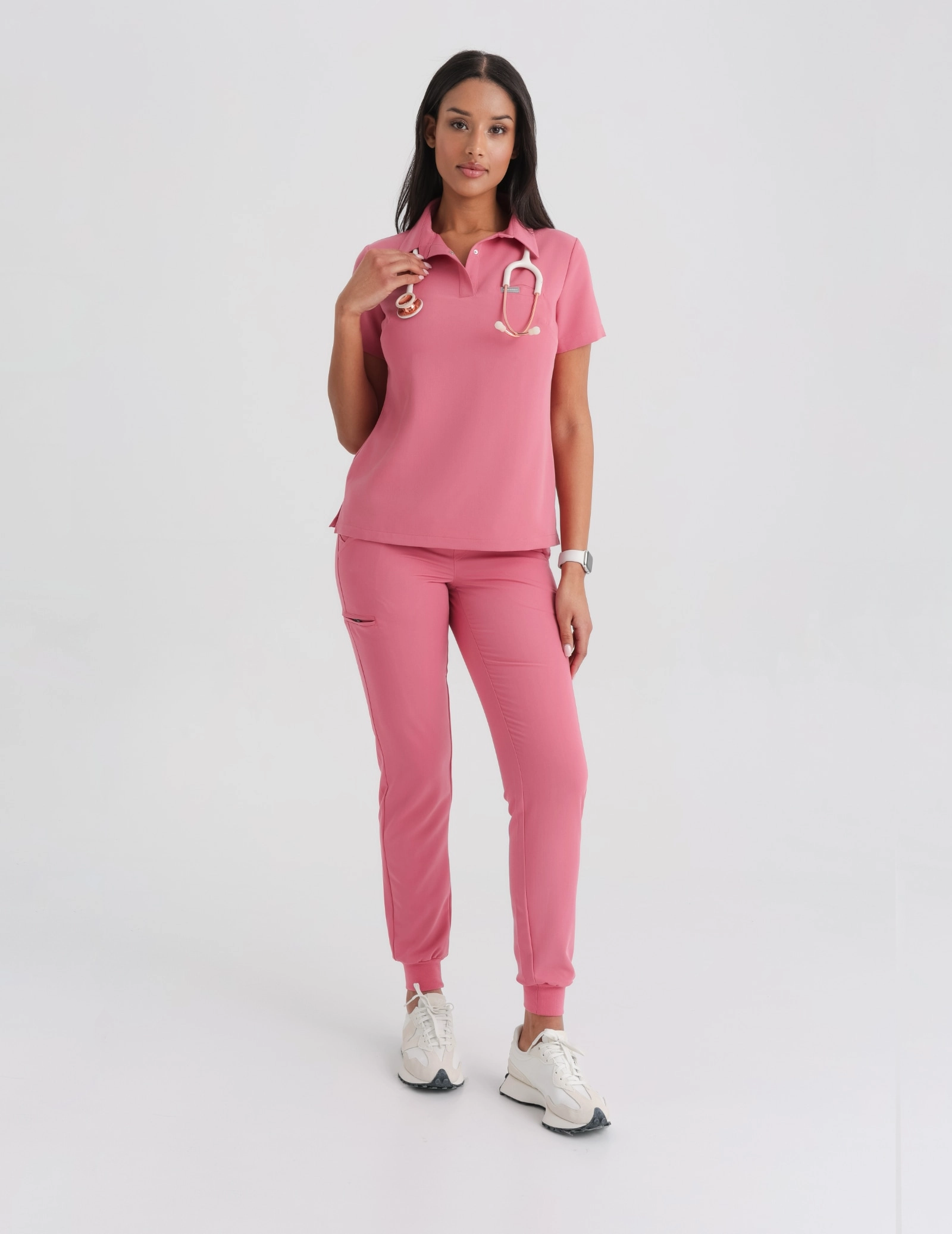 Spodnie Joggery Damskie - RASPBERRY CRUSH