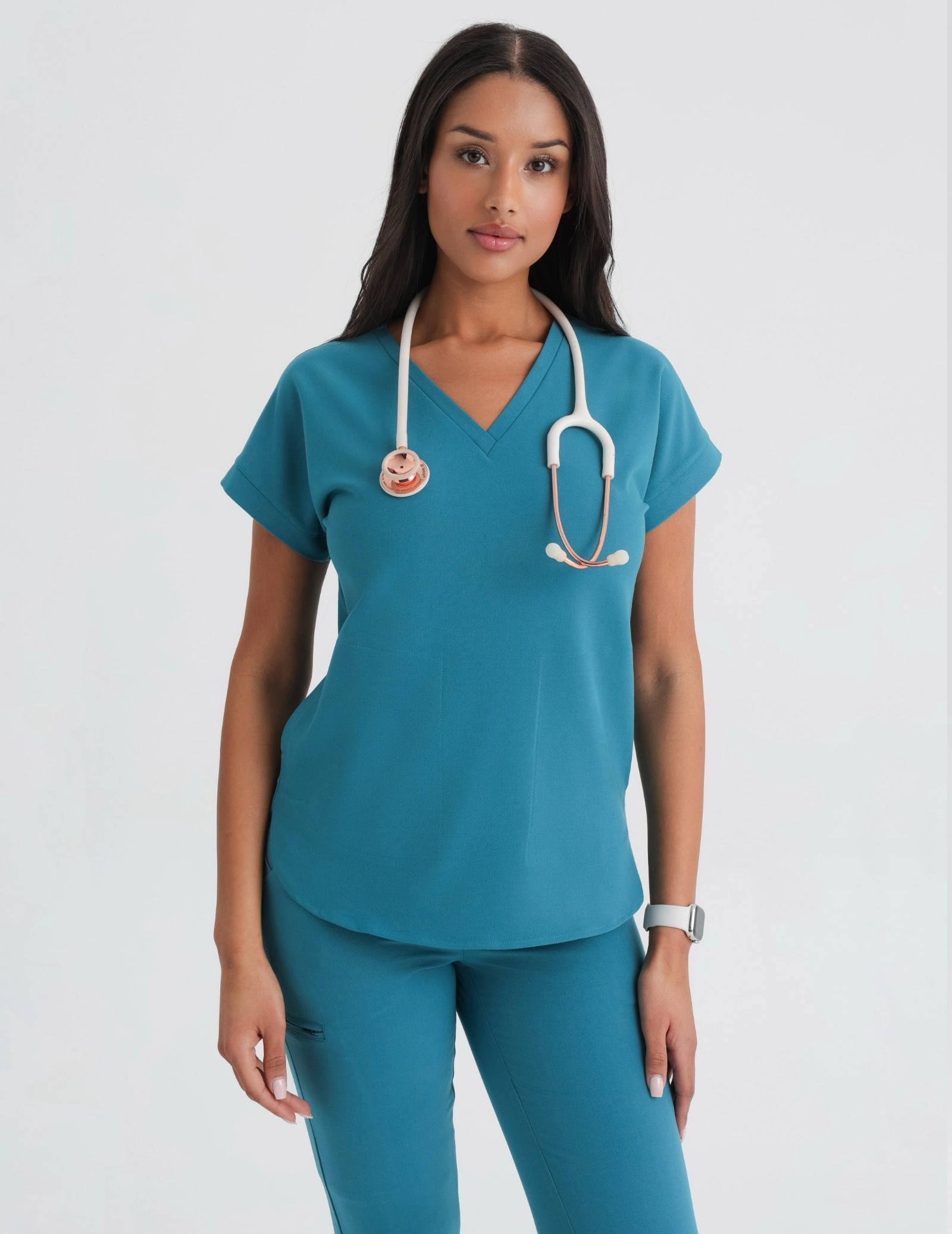 Bluza Medyczna Kendall - OCEAN BLUE