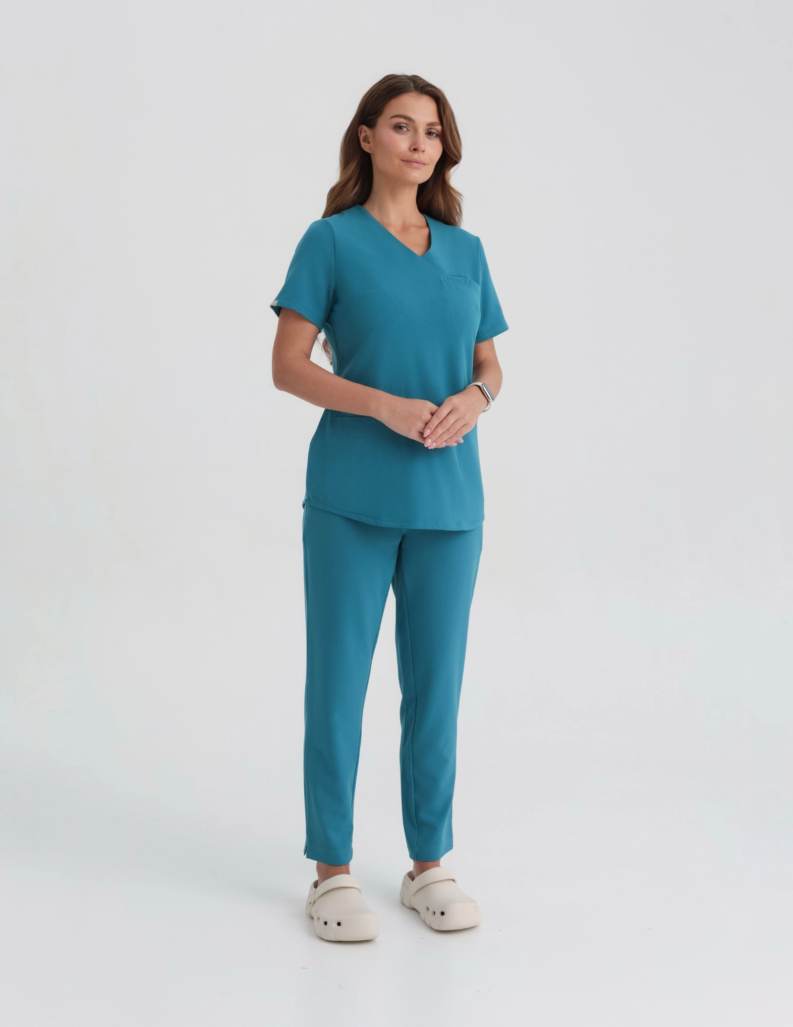 Bluza Medyczna Grace - OCEAN BLUE