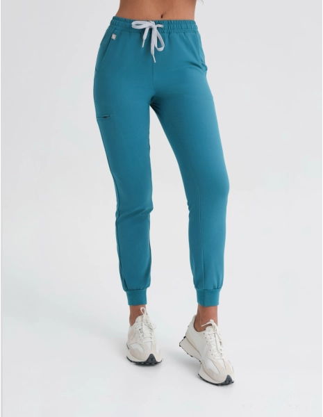 Spodnie Jogger Damskie - OCEAN BLUE