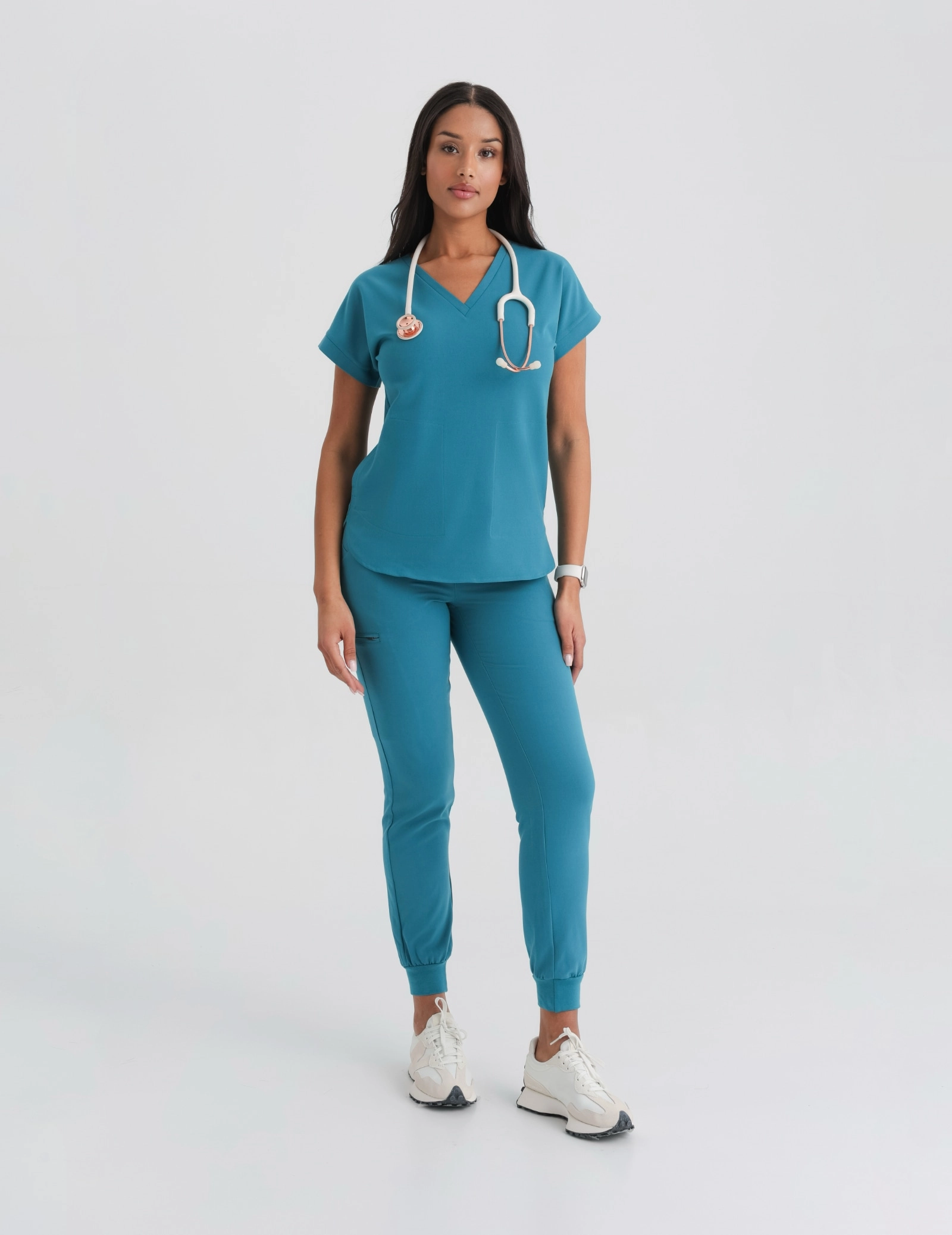 Spodnie Joggery Damskie - OCEAN BLUE