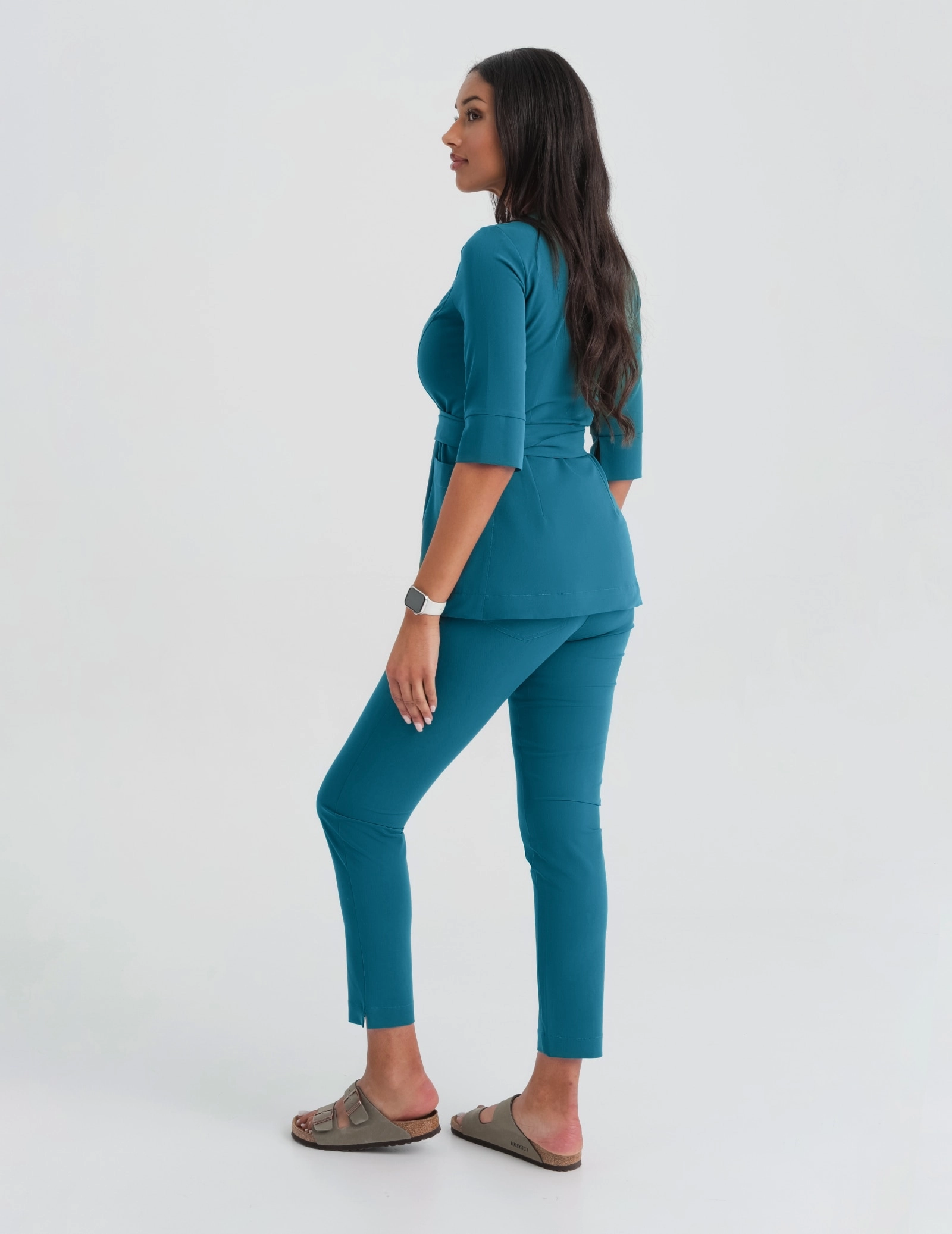 Spodnie Damskie Basic - OCEAN BLUE