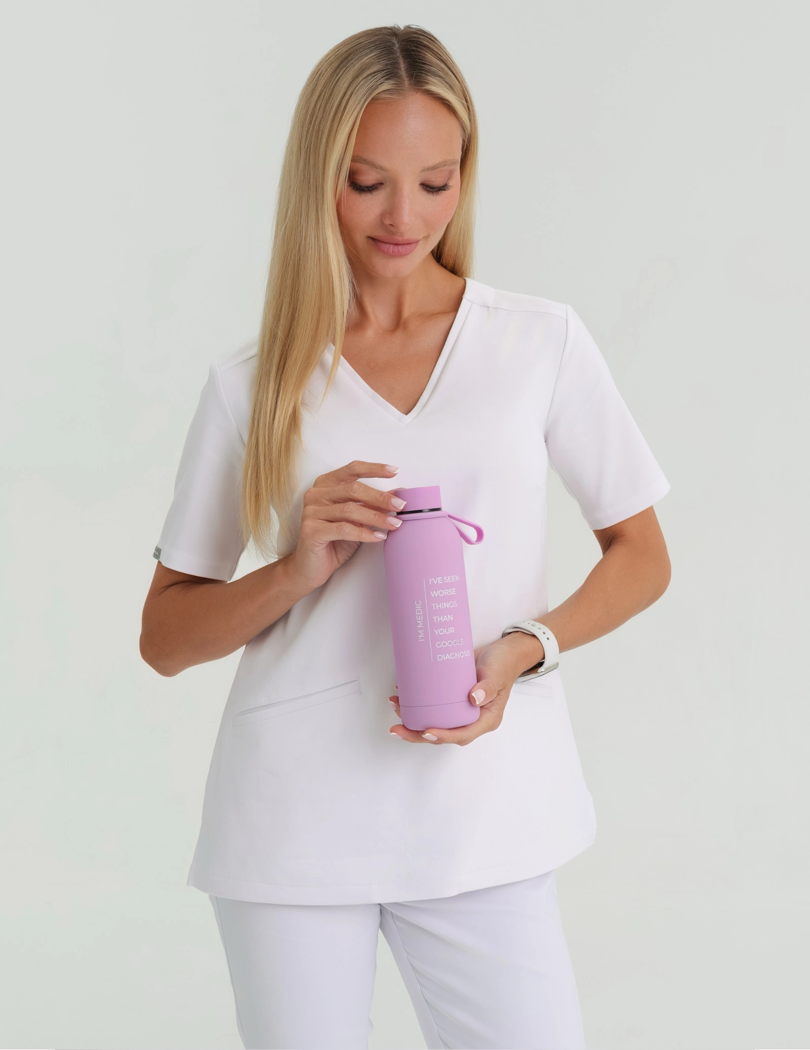 Butelka Termiczna Mojo "I'm medic"- ULTRA PINK Butelka Termiczna Mojo "I'm medic"- ULTRA PINK