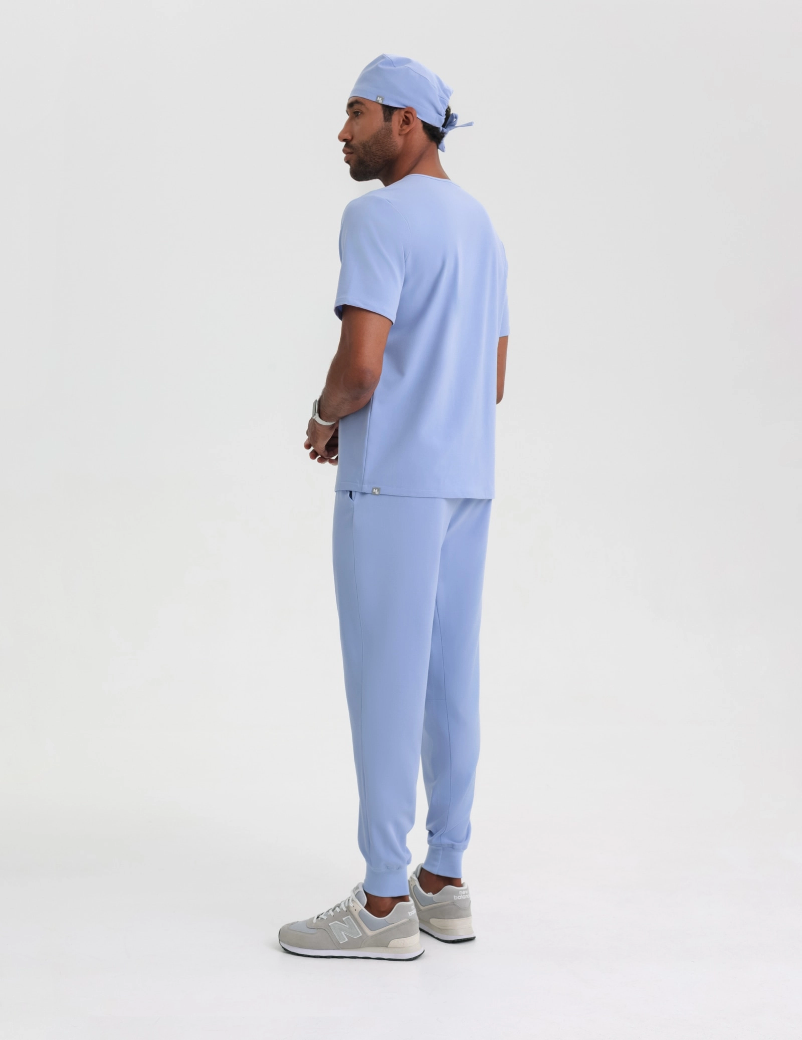 Spodnie Joggery Męskie - CEIL BLUE