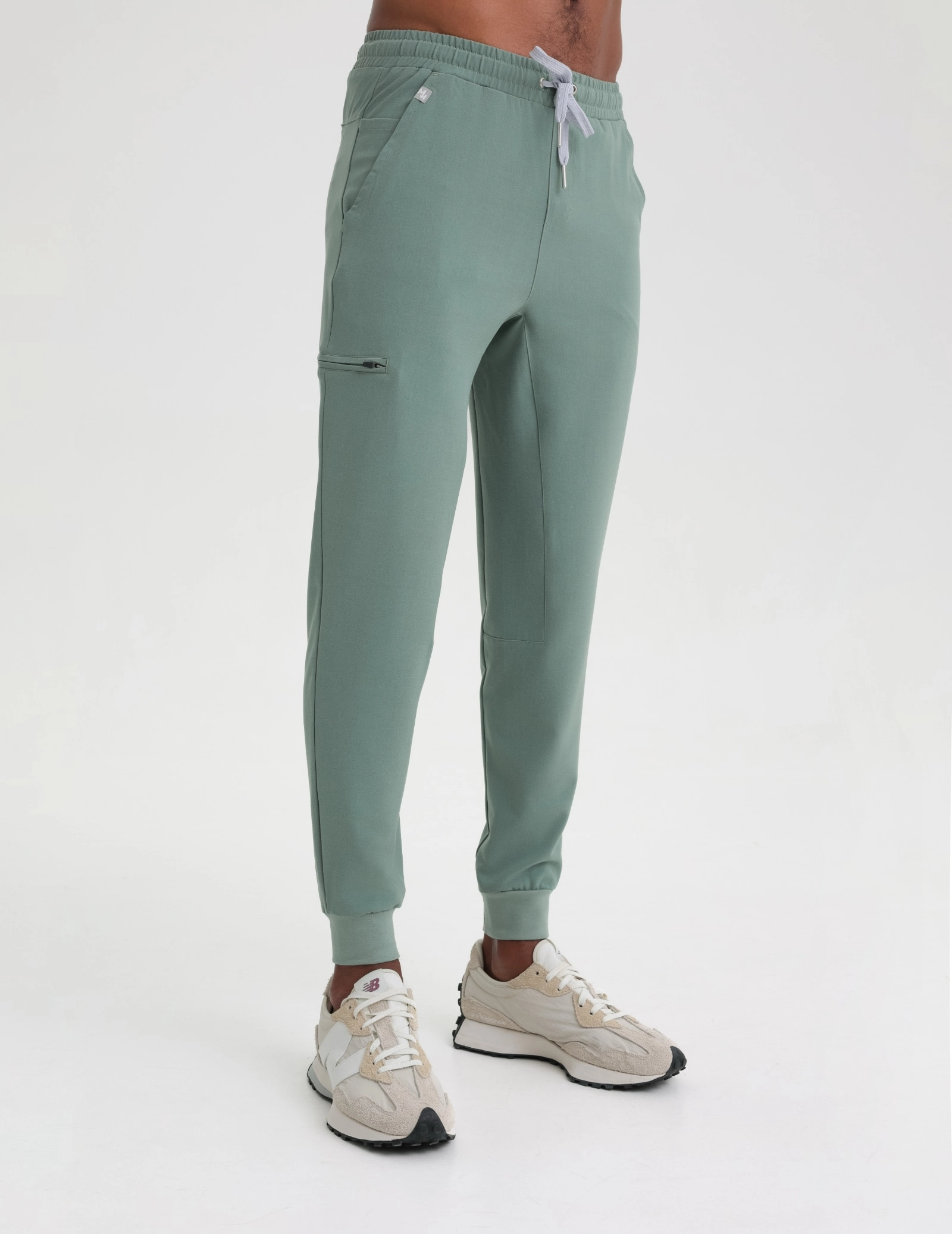 Spodnie Joggery Męskie - DUSTY GREEN