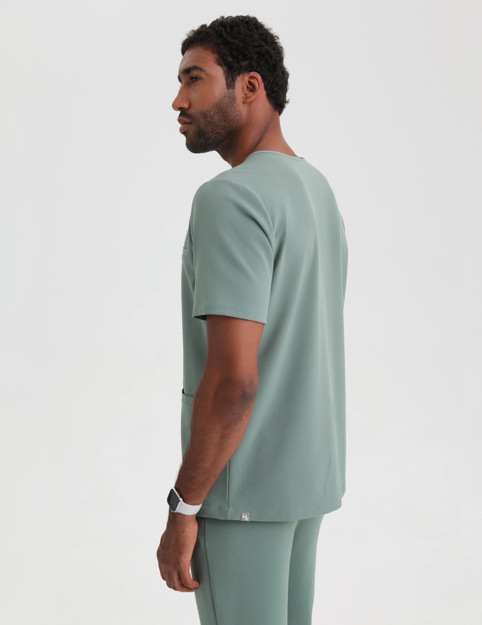Bluza Medyczna Birbal - DUSTY GREEN