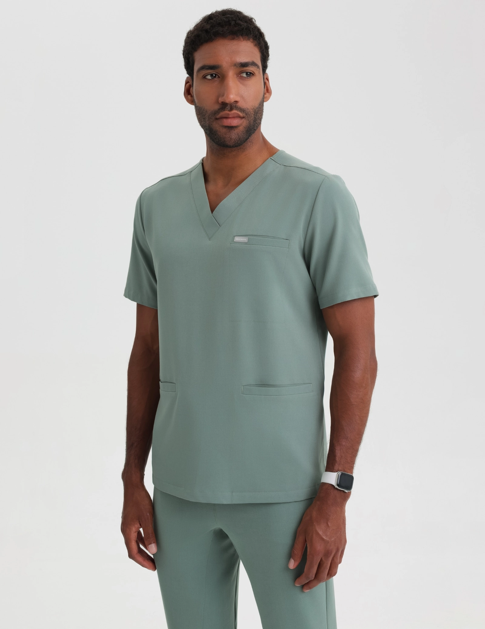 Bluza Medyczna Birbal - DUSTY GREEN