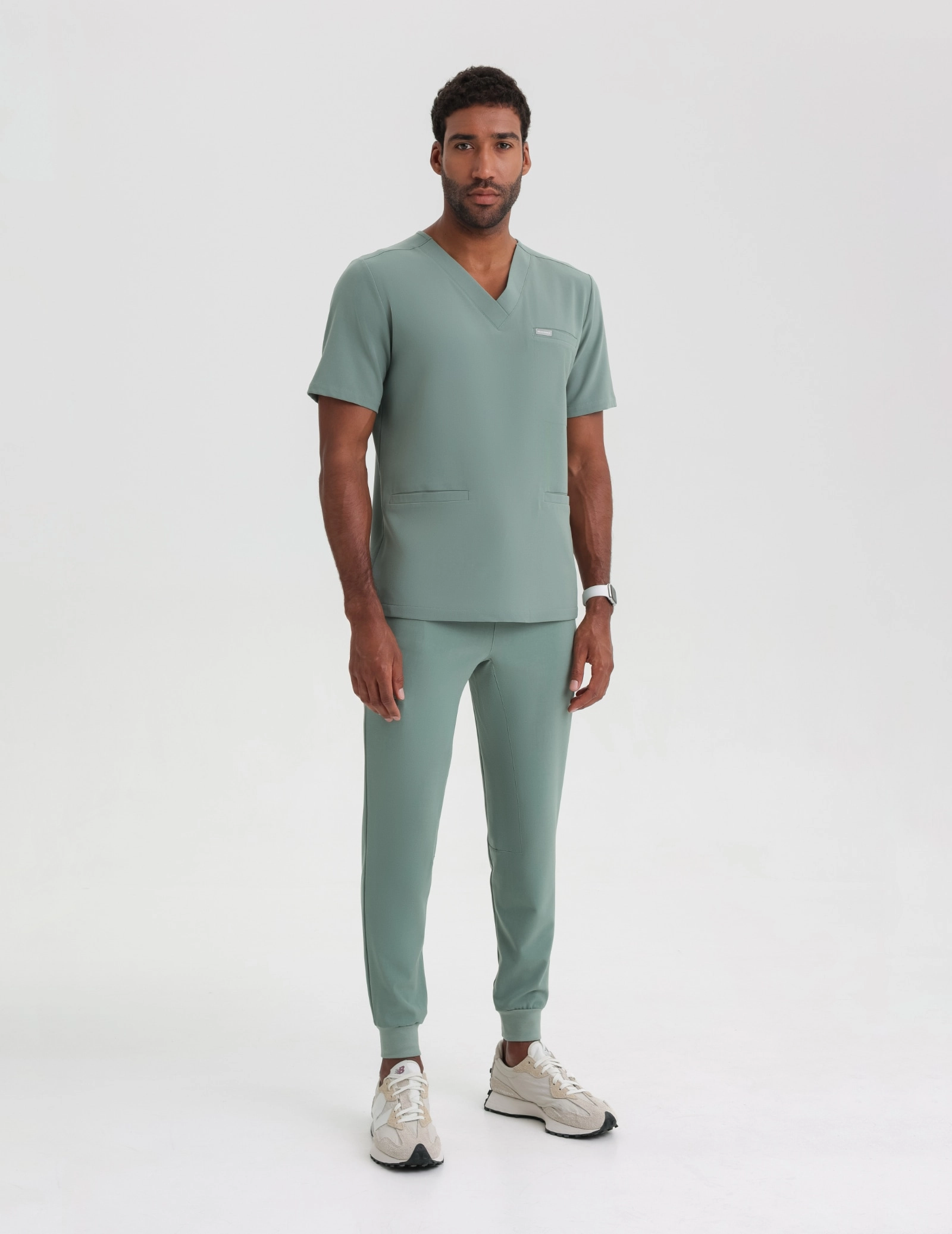 Bluza Medyczna Birbal - DUSTY GREEN