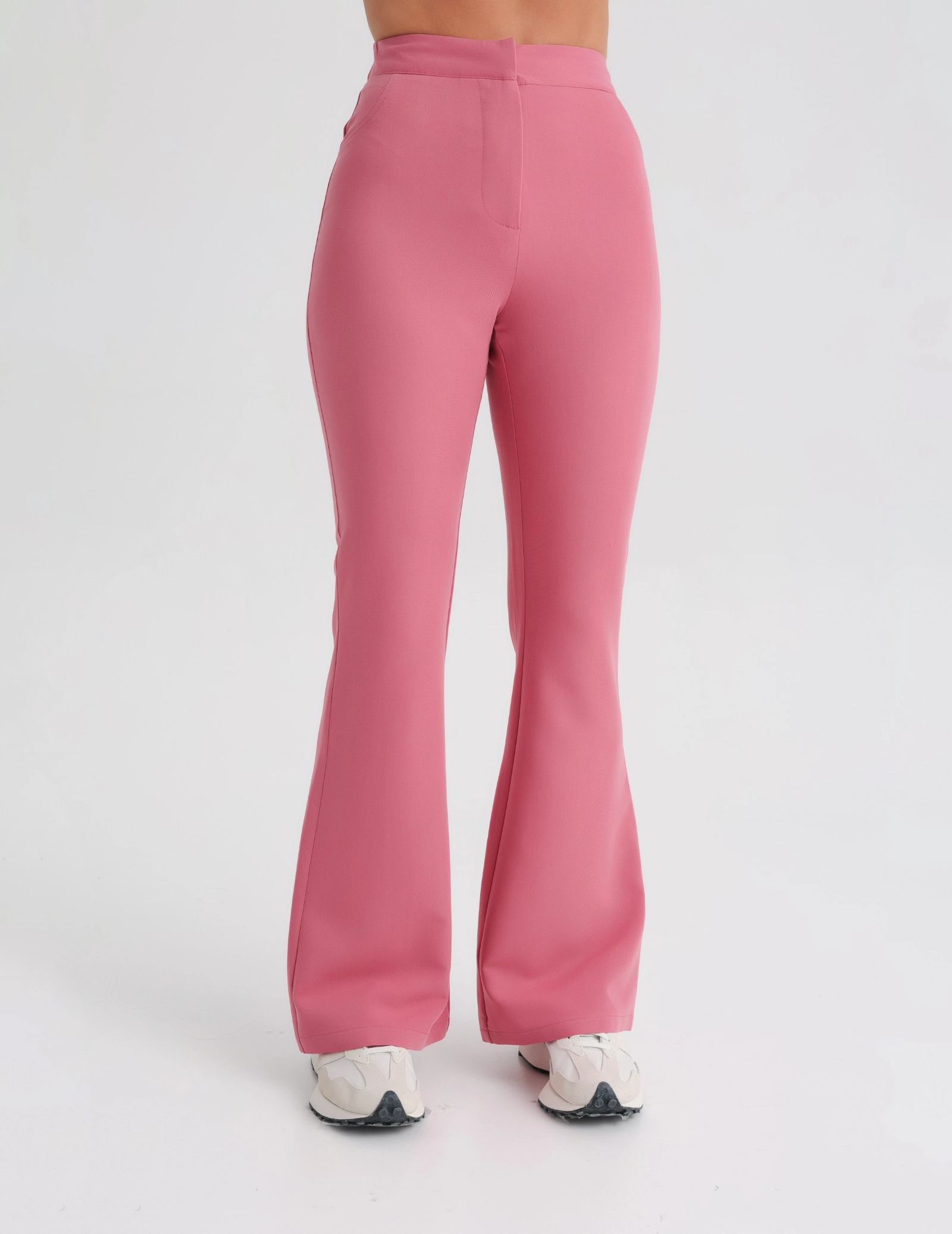 Spodnie Damskie Flare - RASPBERRY CRUSH