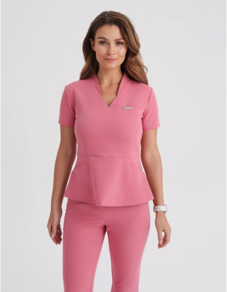 Bluza Medyczna Kori - RASPBERRY CRUSH