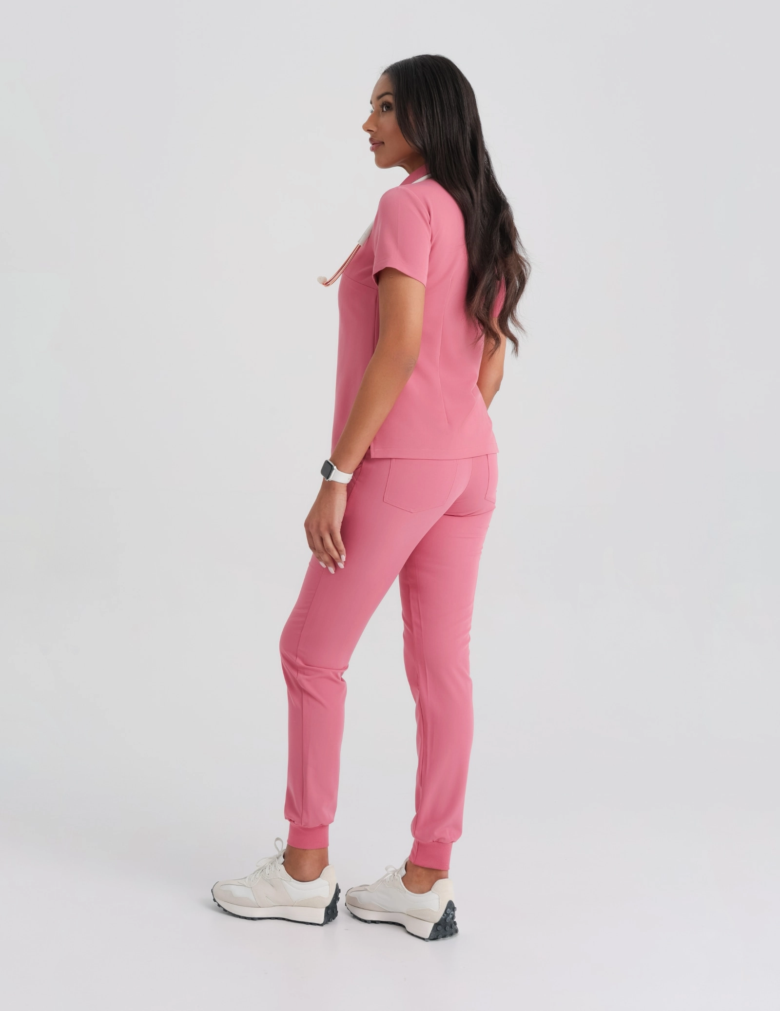 Bluza Medyczna Polo - RASPBERRY CRUSH