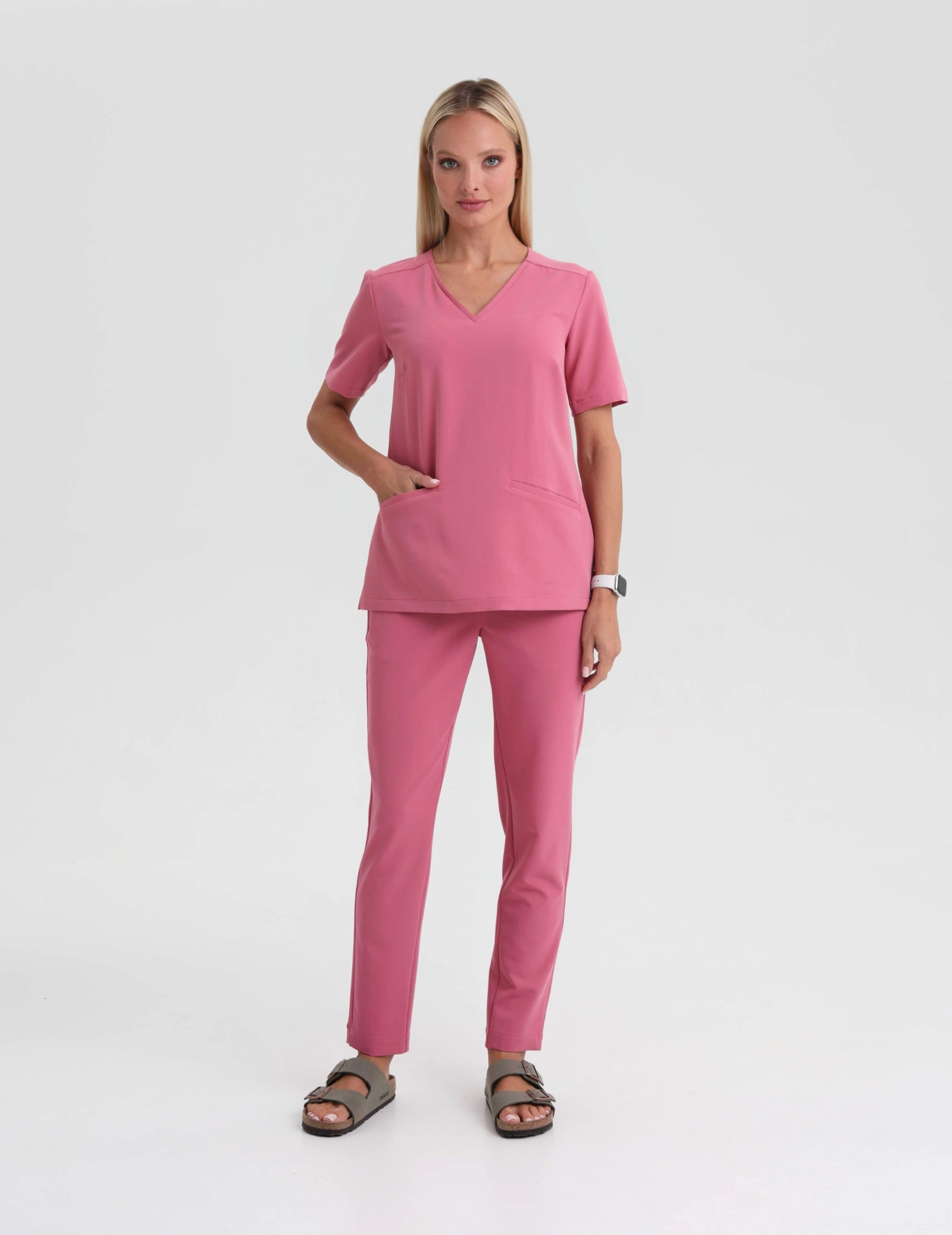 Spodnie Damskie Basic - RASPBERRY CRUSH