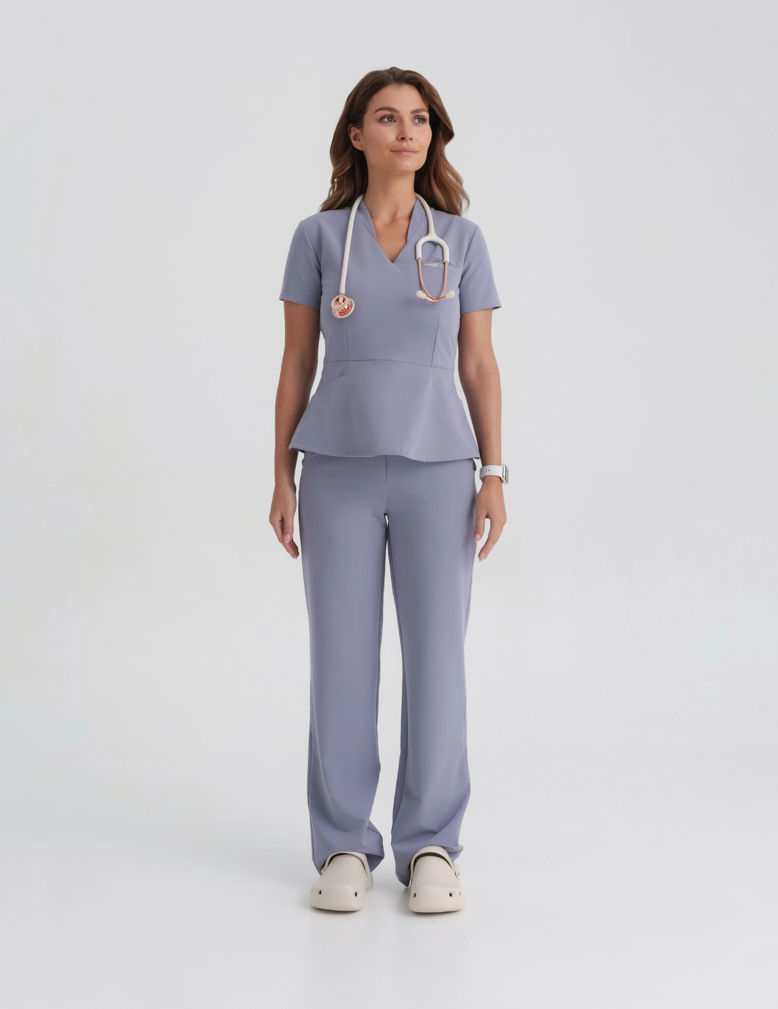 Bluza Medyczna Kori - MILKY LAVENDER