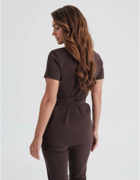 Bluza Medyczna Wiązana Auri...