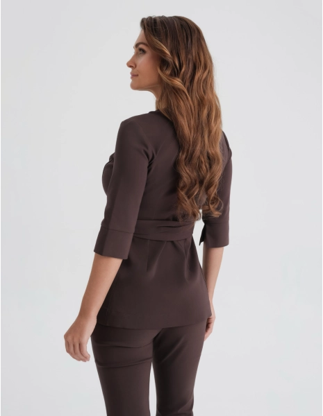 Bluza medyczna wiązana...