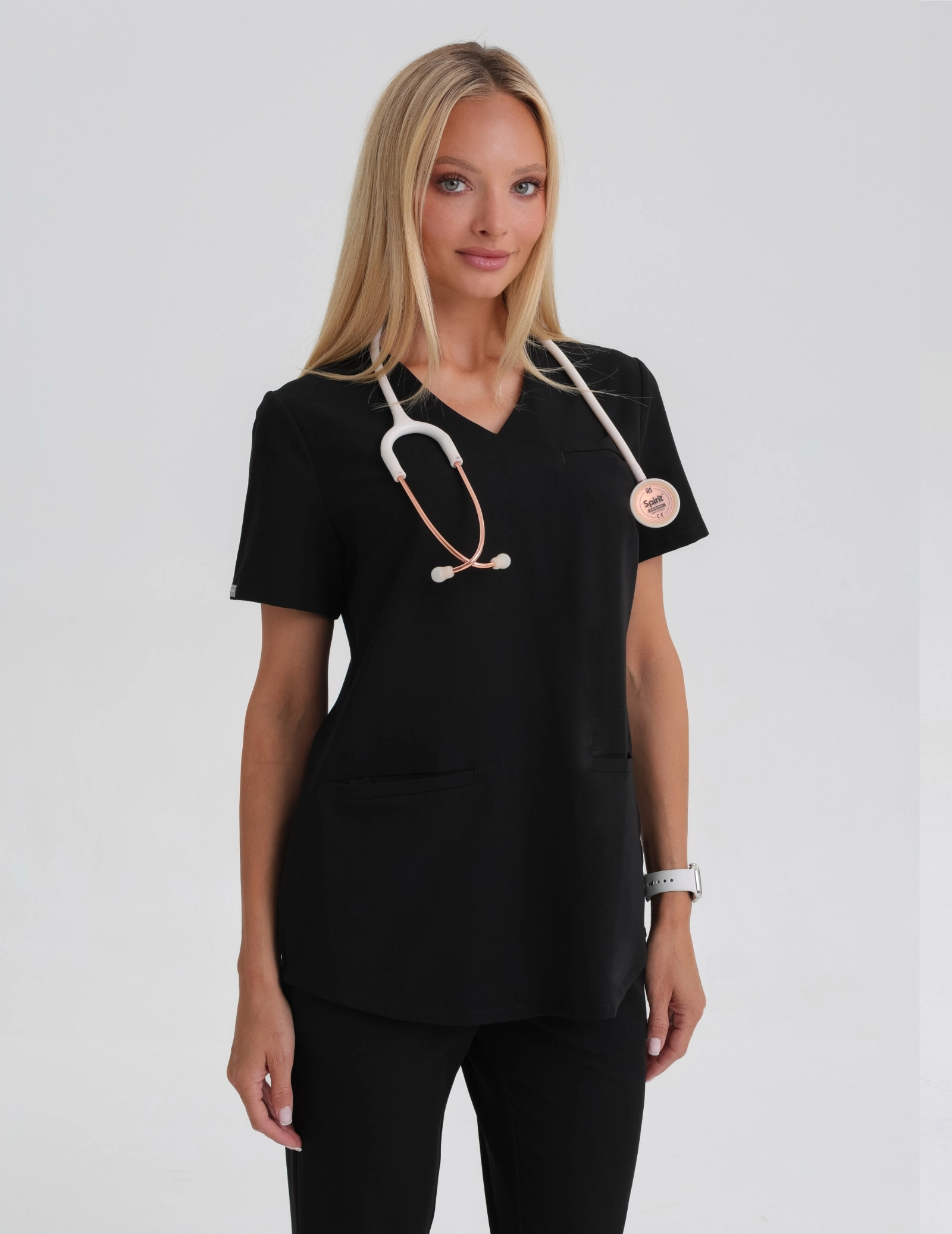 Bluza Medyczna Grace - BLACK Bluza Medyczna Grace - BLACK