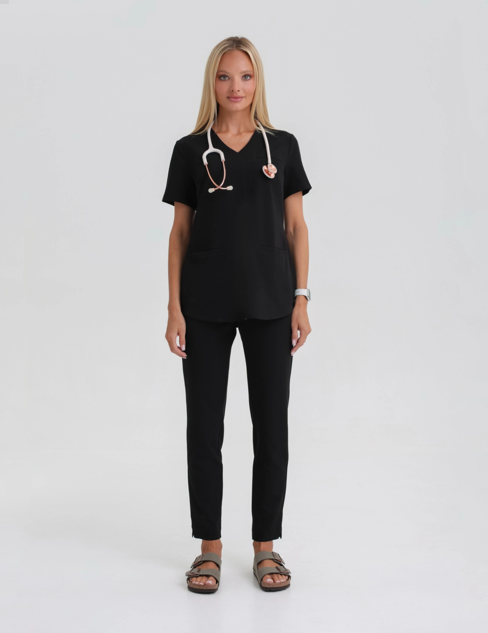 Bluza Medyczna Grace - BLACK Bluza Medyczna Grace - BLACK