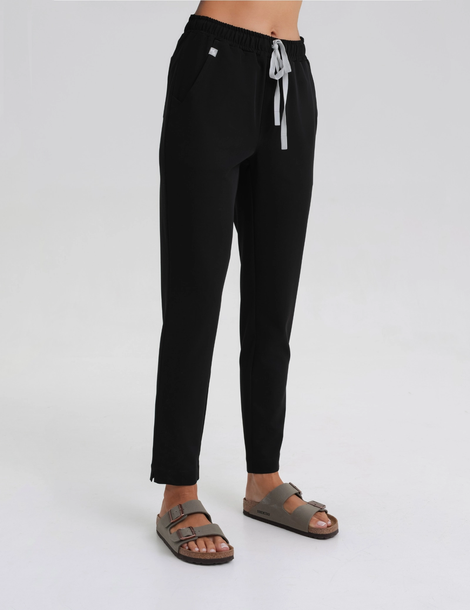 Spodnie damskie Basic - BLACK