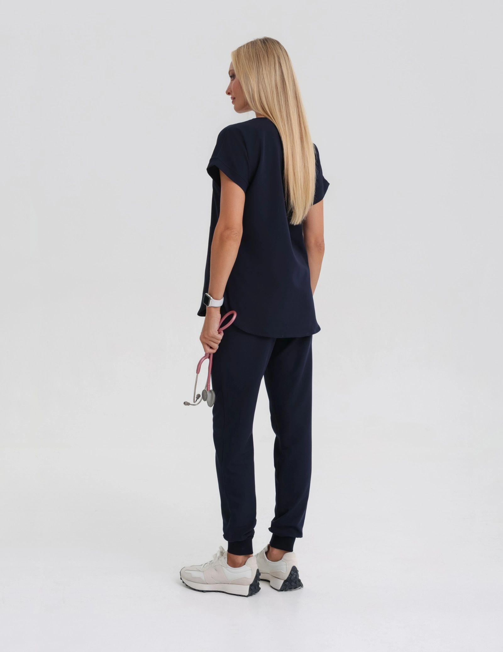 Spodnie Joggery Damskie - DARK NAVY