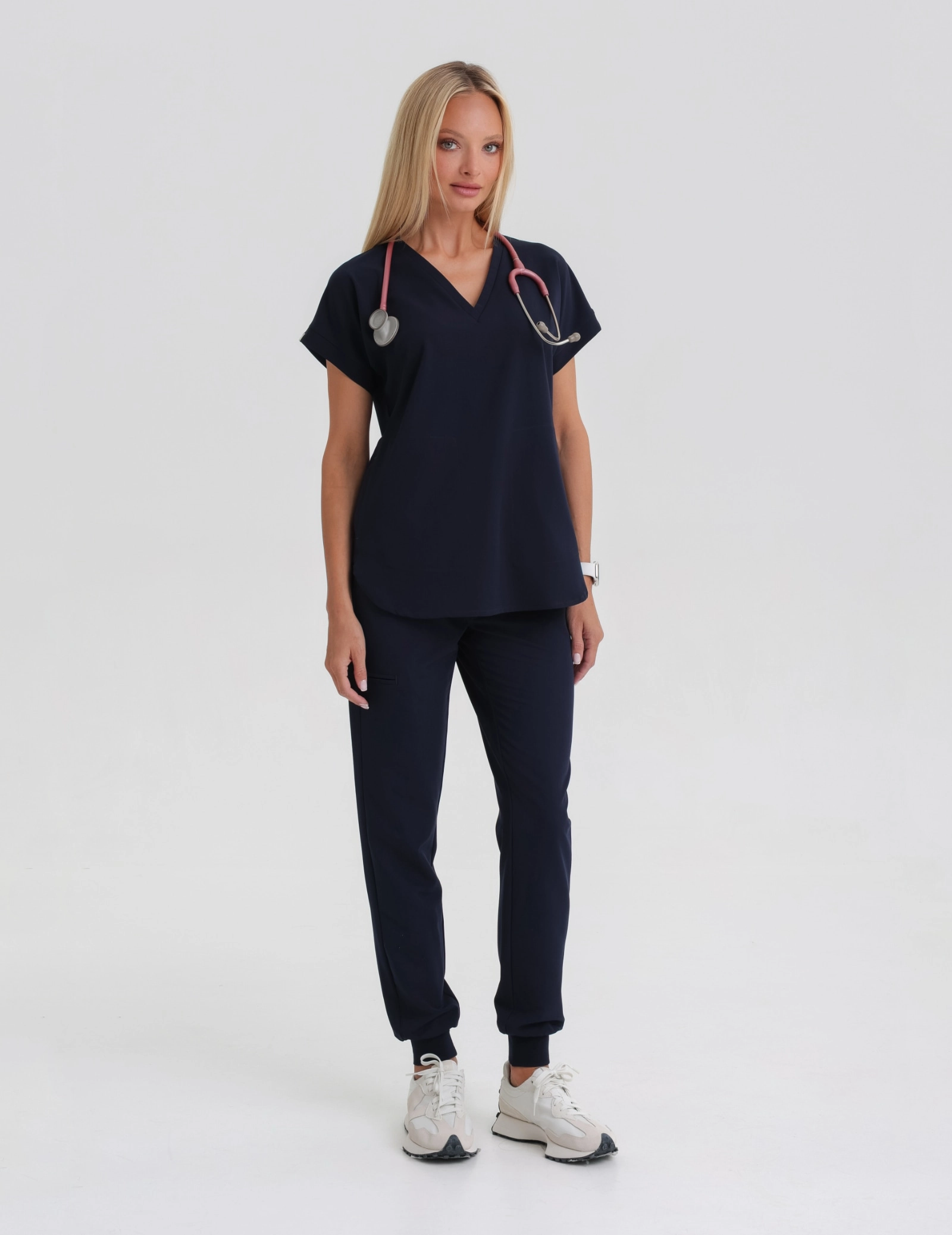 Spodnie Joggery Damskie - DARK NAVY