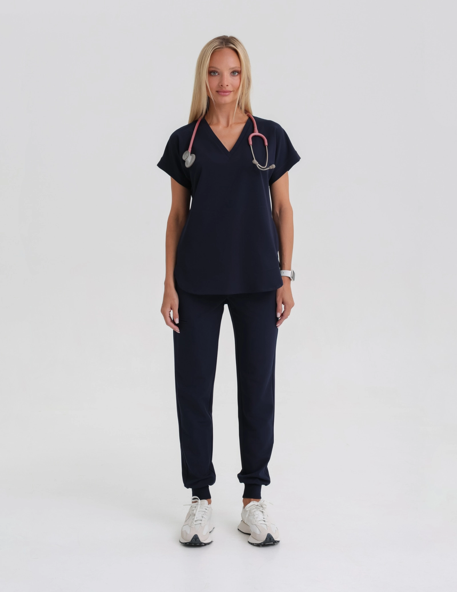 Spodnie Joggery Damskie - DARK NAVY
