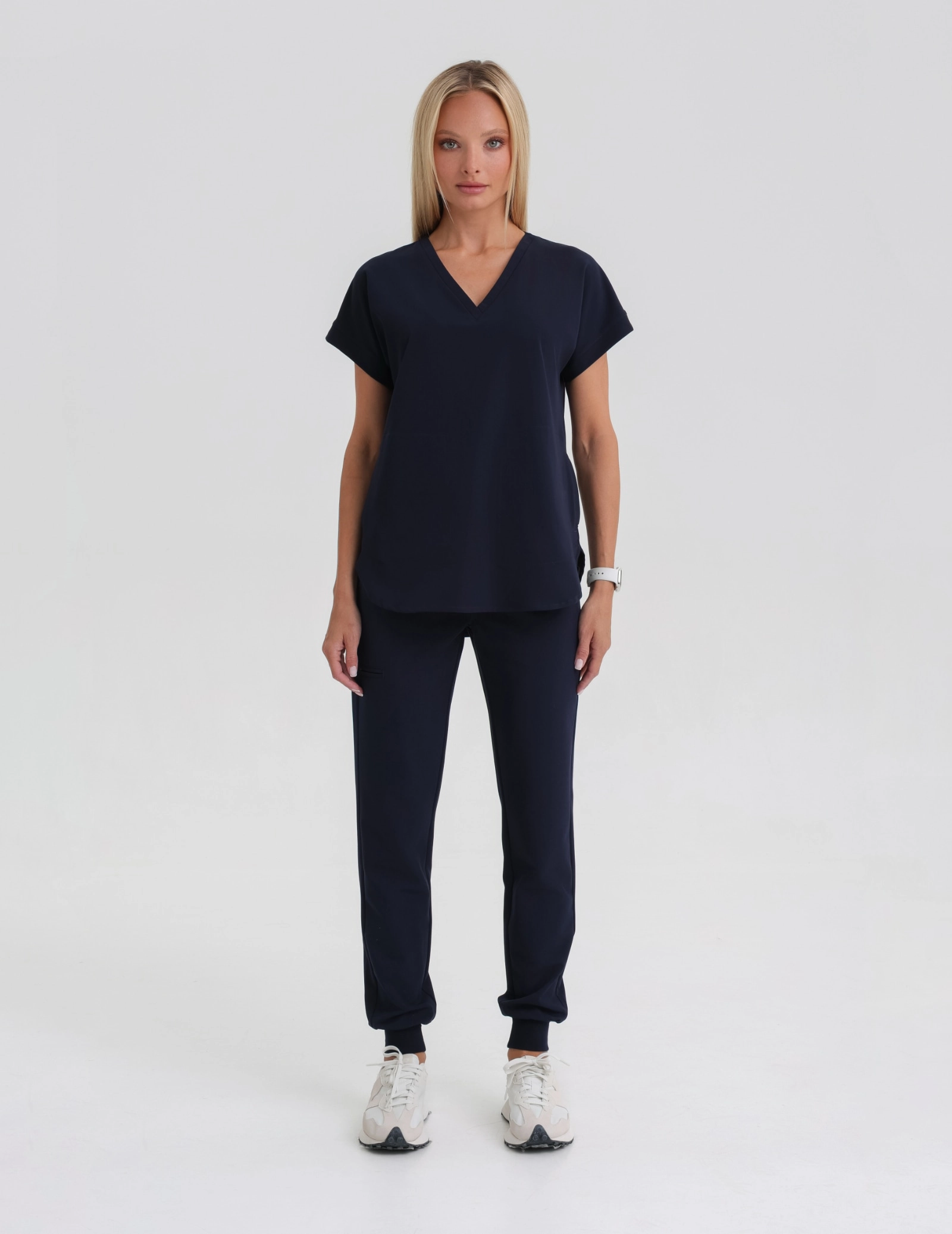Spodnie Joggery Damskie - DARK NAVY