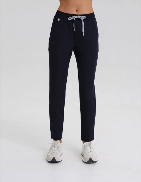 Spodnie damskie Basic - DARK NAVY