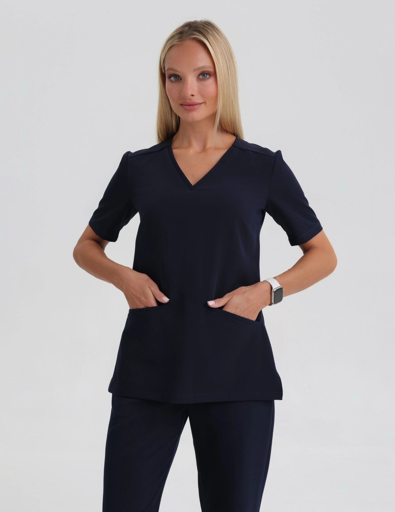 Bluza Medyczna Casy - DARK NAVY Bluza Medyczna Casy - DARK NAVY