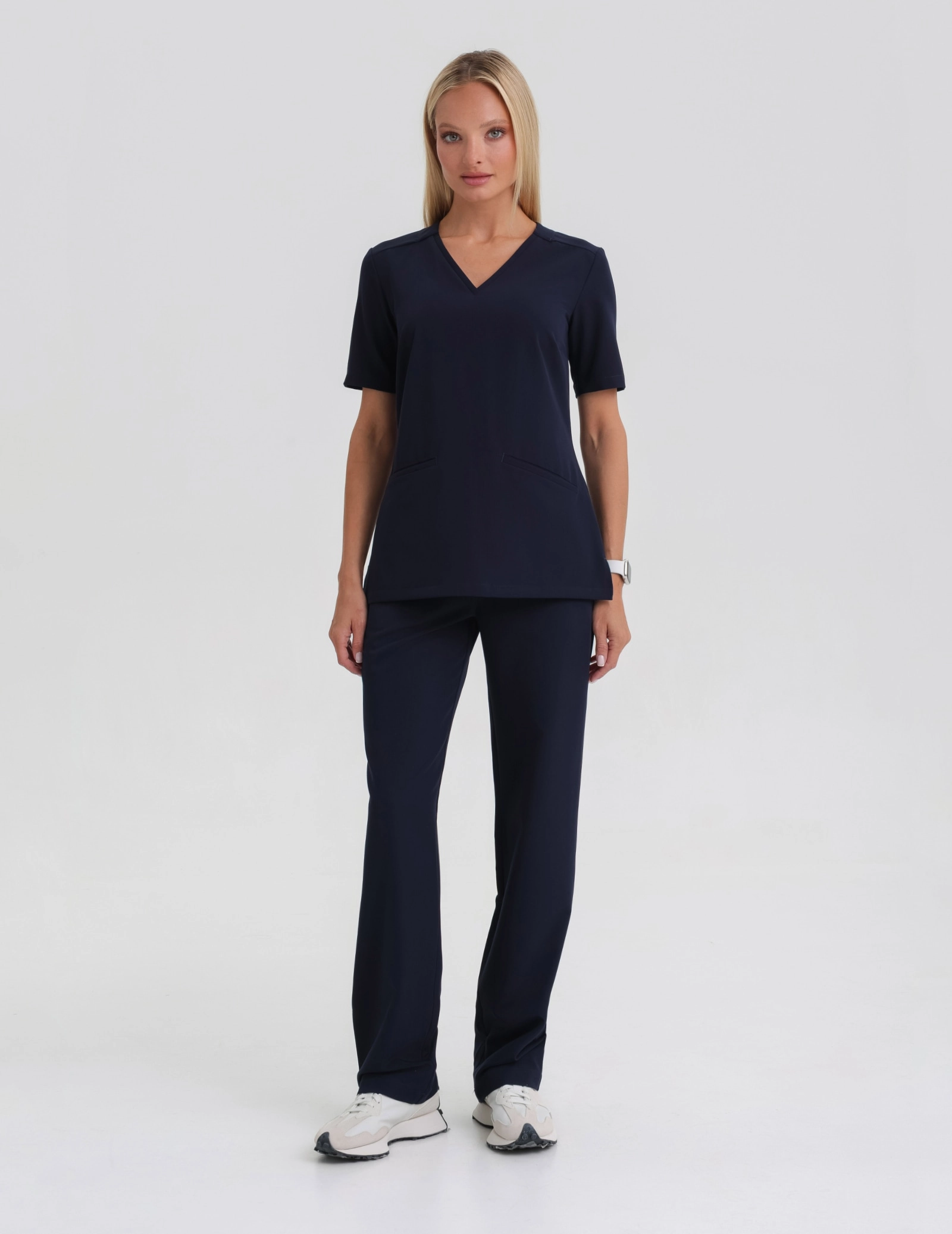 Bluza Medyczna Casy - DARK NAVY Bluza Medyczna Casy - DARK NAVY