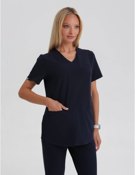 Bluza Medyczna Grace - DARK NAVY