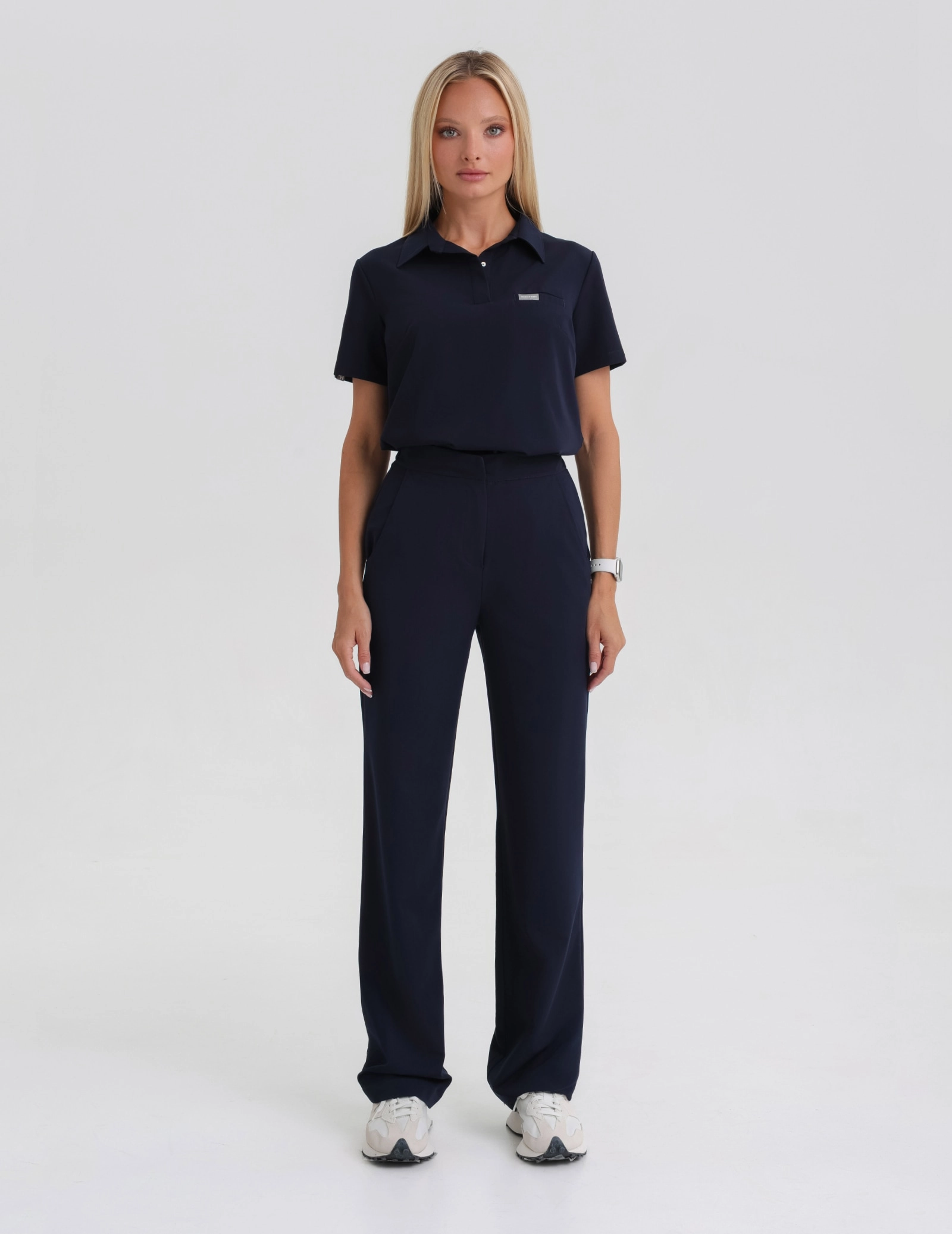 Bluza Medyczna Polo - Dark Navy