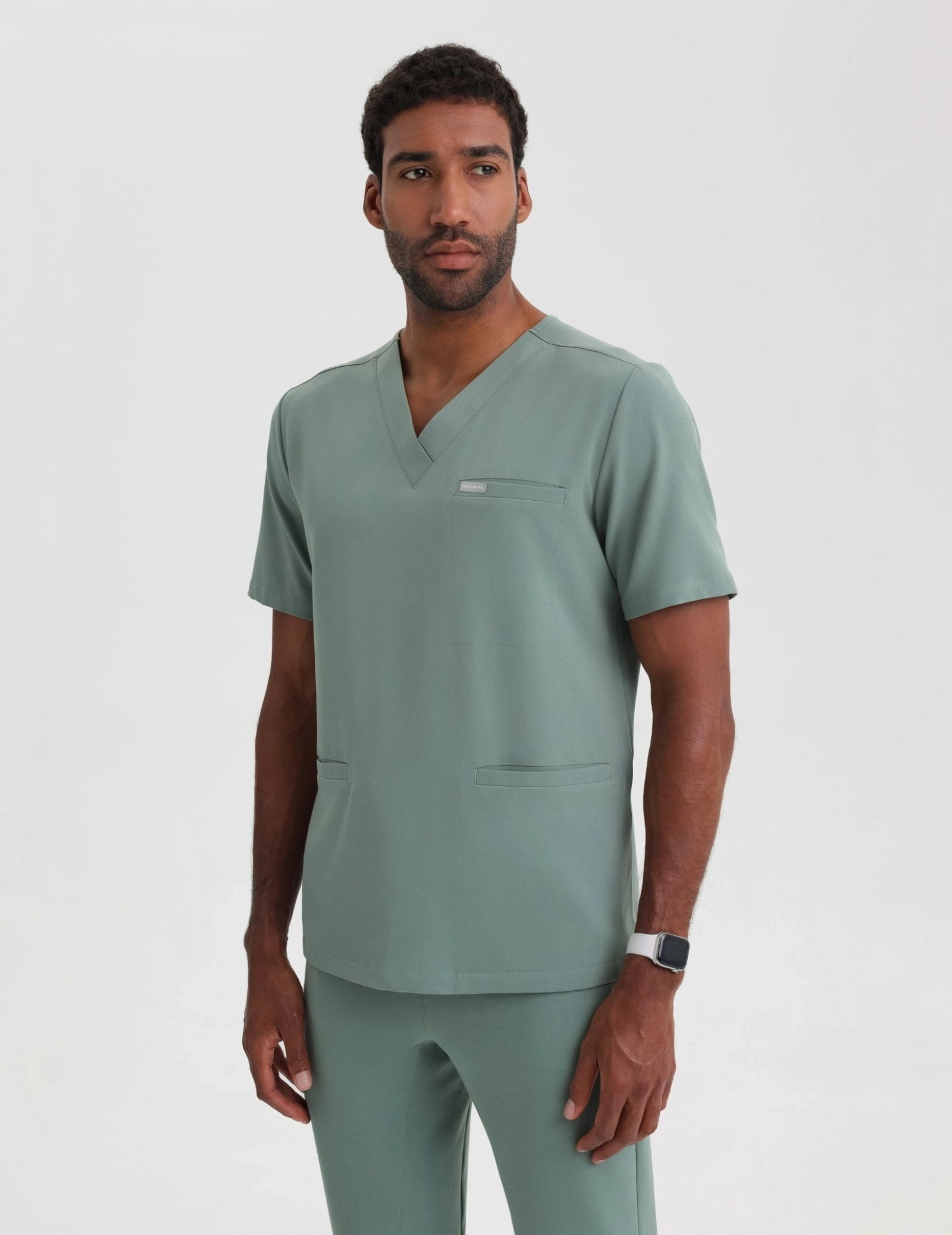 Bluza Medyczna Birbal - DUSTY GREEN