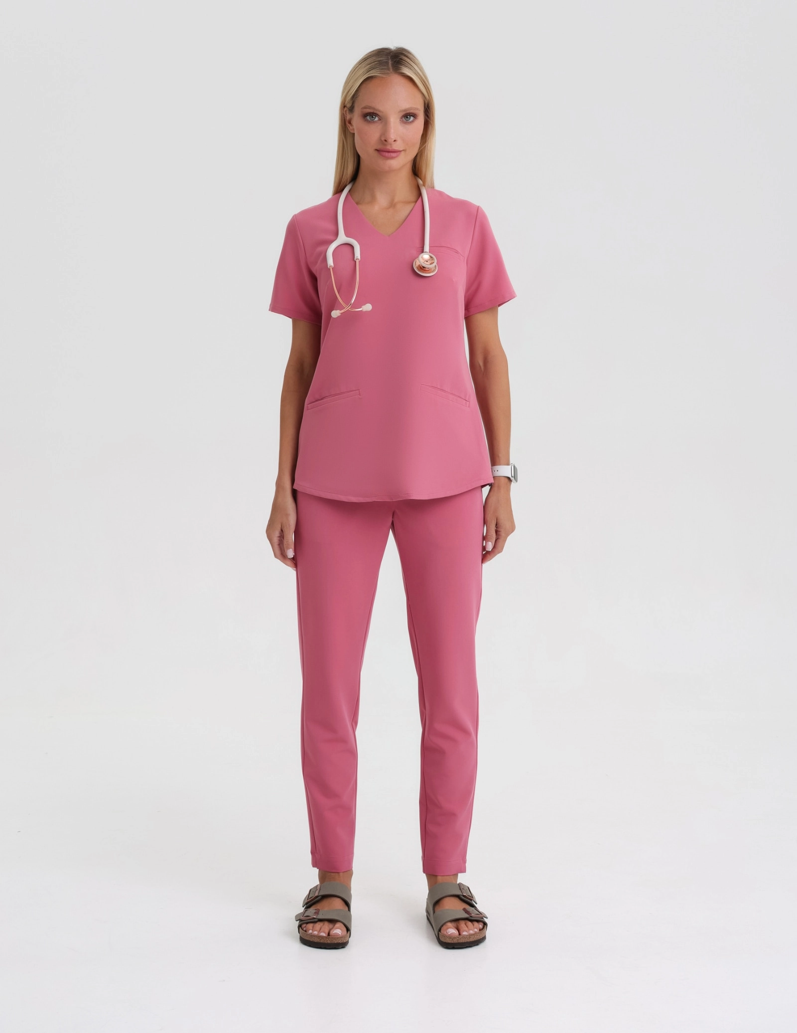 Bluza Medyczna Grace - RASPBERRY CRUSH