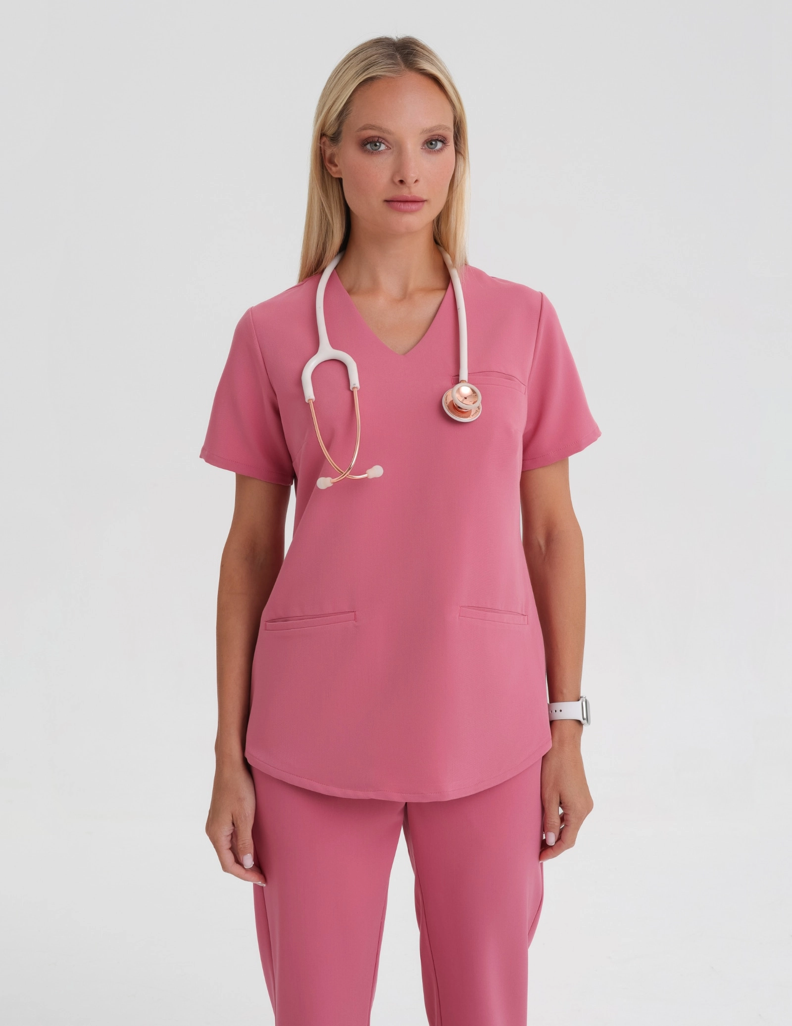 Bluza Medyczna Grace - RASPBERRY CRUSH