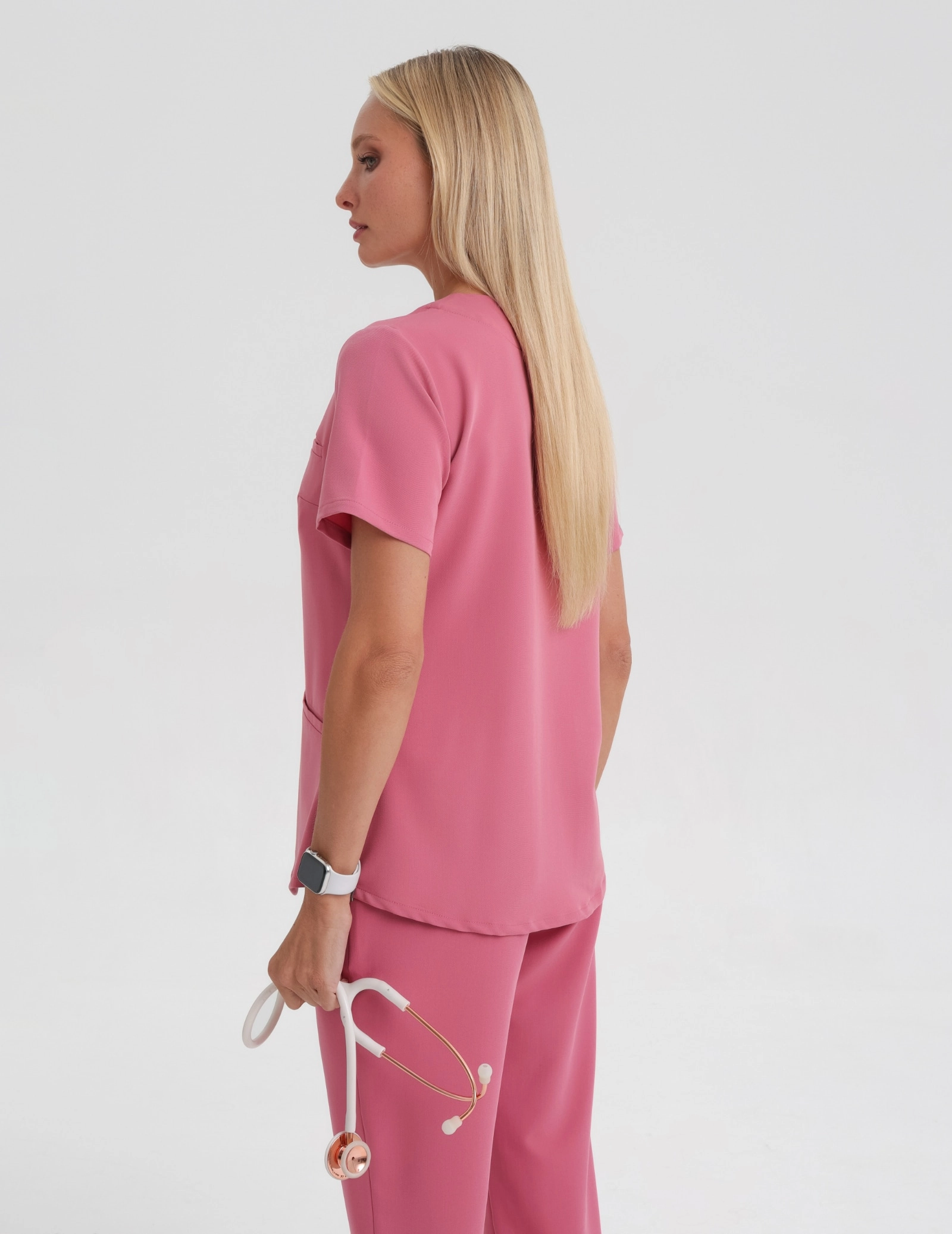 Bluza Medyczna Grace - RASPBERRY CRUSH