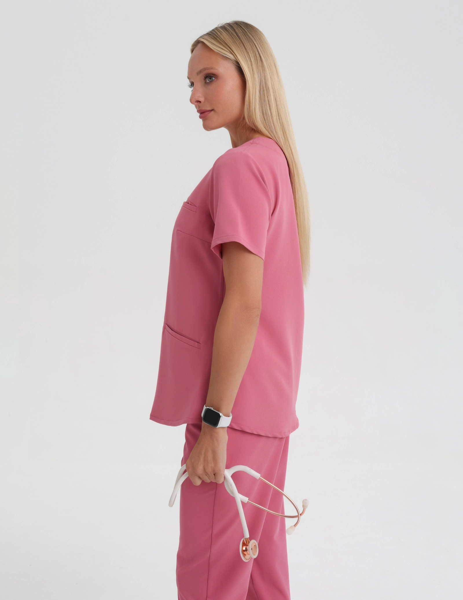 Bluza Medyczna Grace - RASPBERRY CRUSH